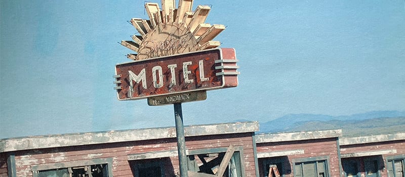 old southwest motel film set