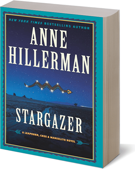 "Stargazer" book cover by Anne Hillerman