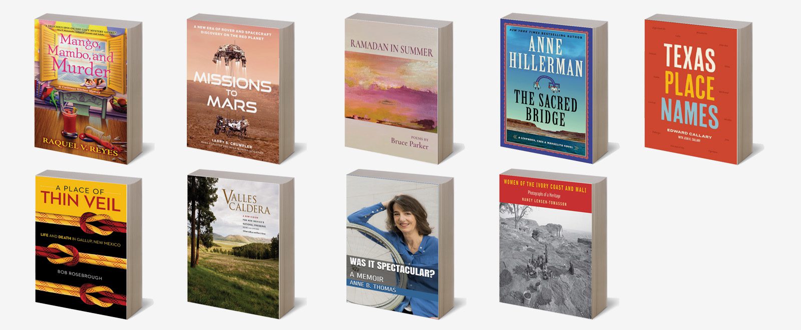 books covers for Shelf Life fall 2022
