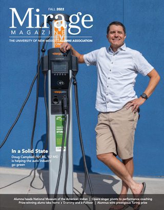 Fall 2022 Mirage cover featuring Doug Campbell