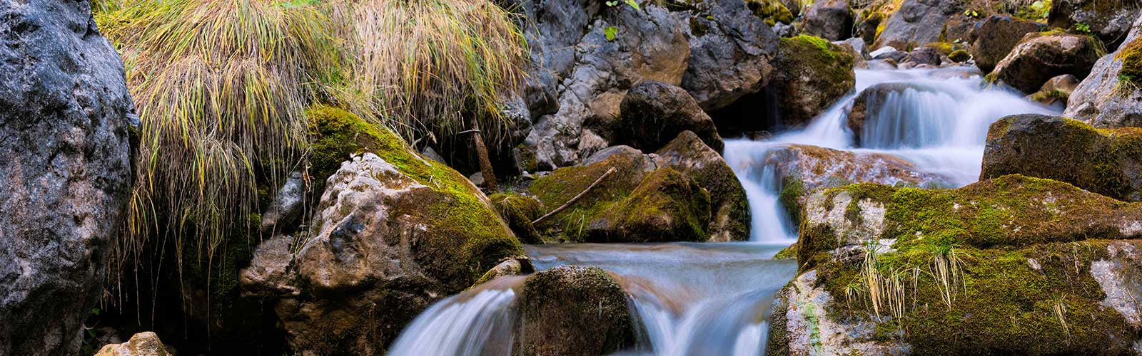 Photo of a waterfall